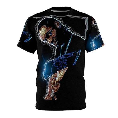 Brotha Lynch Hung inspired t-shirt with all-over-print design