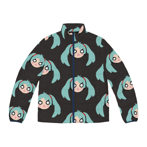 Angry React Puffer Jacket featuring a sarcastic meme design