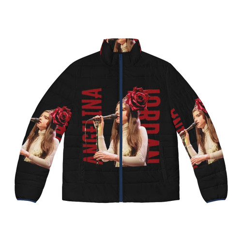 Angels And Airwaves Rock Band Puffer Jacket with Astronaut Logo