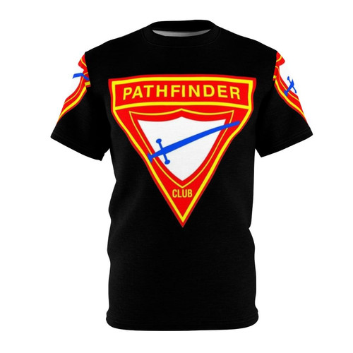 Pathfinder-inspired Seventh Day Adventist t-shirt with adventist logo and church design
