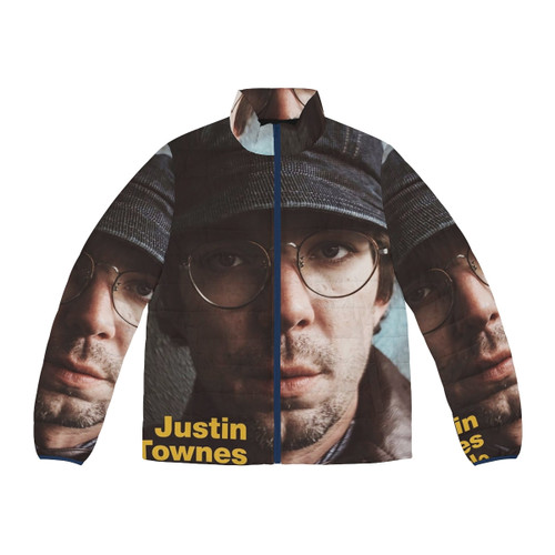 Justin Townes Earle Puffer Jacket featuring American World Music