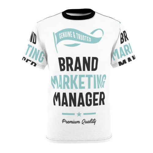 A stylish t-shirt design for brand marketing managers