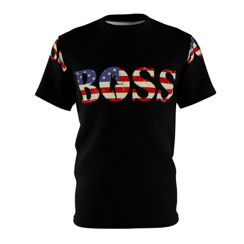 Boss Bruce Inspired American Flag T-shirt