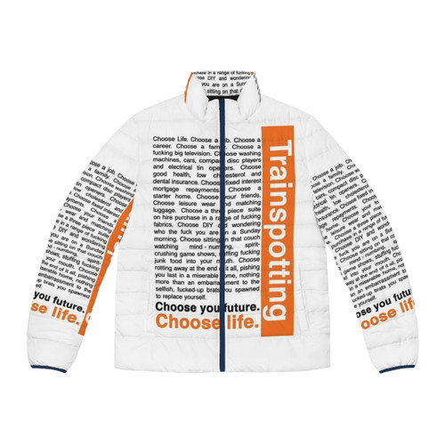 Trainspotting "Choose Life" Puffer Jacket - Movie Inspired Fashion