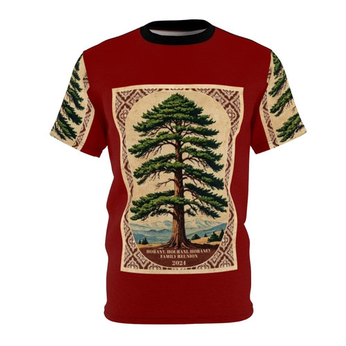 Custom family reunion 2024 t-shirt with Horany family design