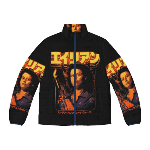 Alien-inspired puffer jacket with Ellen Ripley design