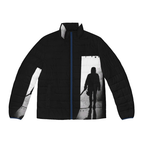 Alien 1979 puffer jacket featuring iconic movie imagery