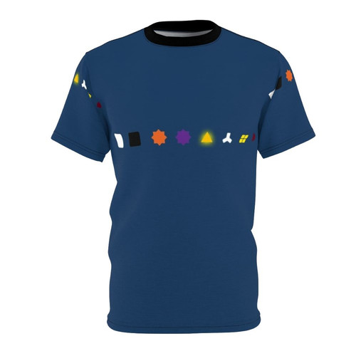 The Witness-inspired puzzle pattern AOP t-shirt