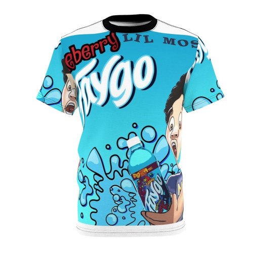 Blueberry Faygo inspired t-shirt with Lil Mosey design