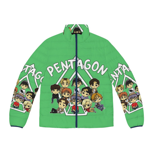 Pentagon Chibi Puffer Jacket in Shine MV inspired design