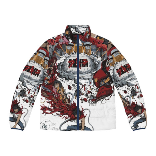 Akira Iii Puffer Jacket - Vintage Inspired Anime and Post-Apocalyptic Streetwear