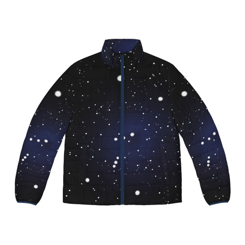 Orion Constellation Puffer Jacket for Starry Night Sky