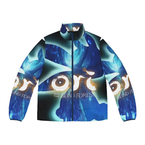 Ori and the Blind Forest Puffer Jacket with Ori, Naru, and Kuro characters