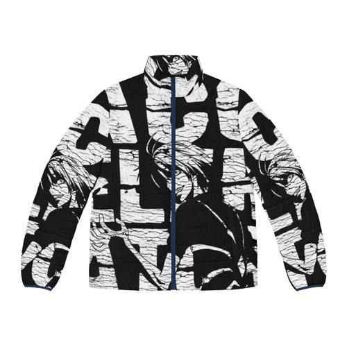 Accelerator Vintage Puffer Jacket - Retro anime inspired fan apparel