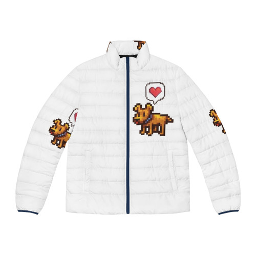 Stardew Valley inspired puffer jacket for your loyal dog or puppy