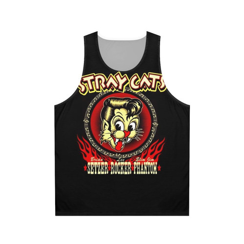 Stray Cats Rockabilly Unisex Tank Top