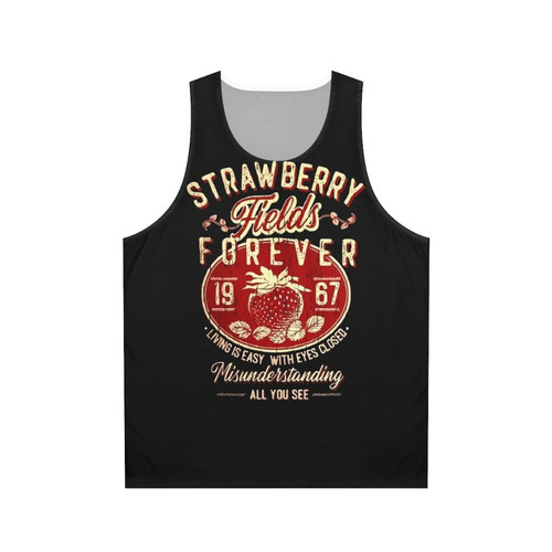 Unisex Strawberry Fields Forever Tank Top