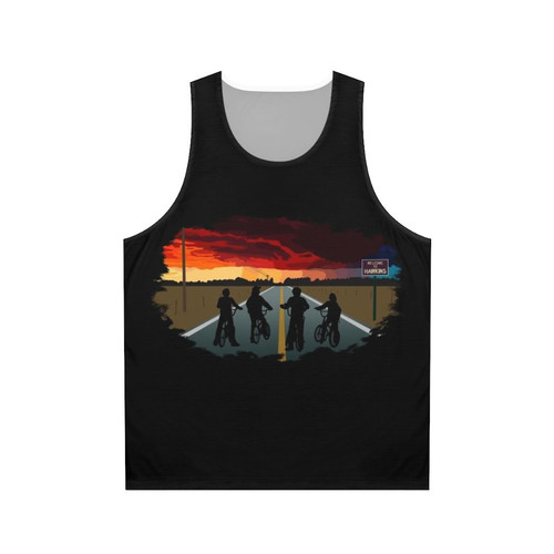 Stranger Things Retro Hawkins Unisex Tank Top