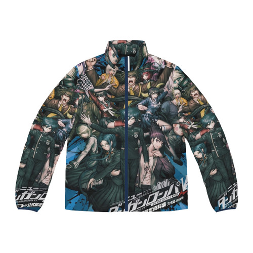 Danganronpa V3 Killing Harmony Puffer Jacket featuring Kokichi Ouma and Rantaro Amami