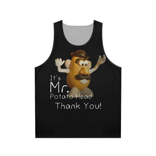 Mr. Potato Head Satire Unisex Tank Top