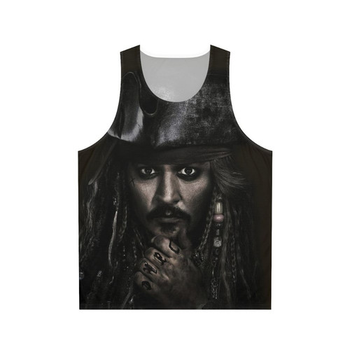 Captain Jack Sparrow Unisex Tank Top