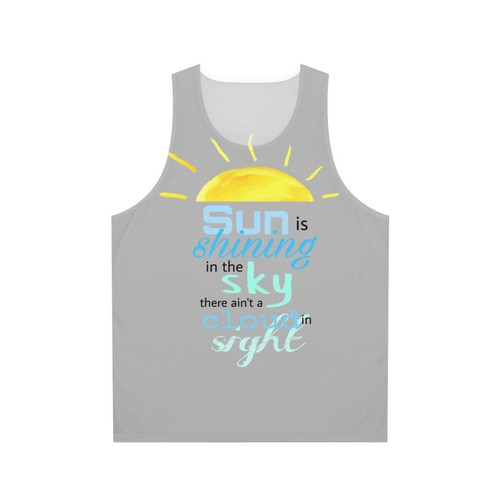 Mr Blue Sky Unisex Tank Top