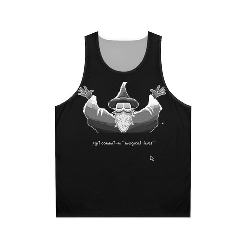Vintage Git Wizard Unisex Tank Top