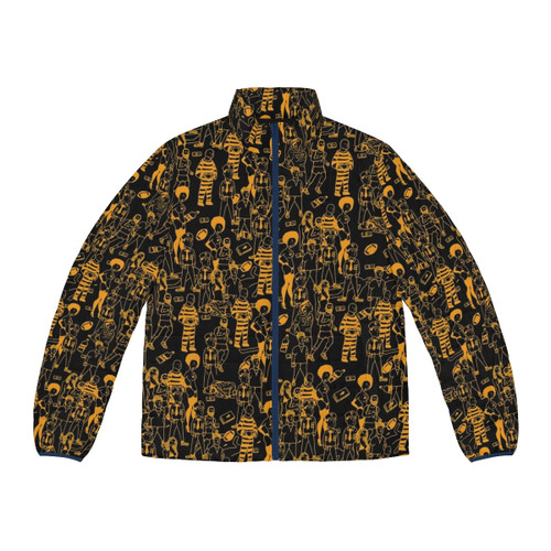 Neverending party puffer jacket with Falcor design