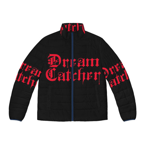 Dreamcatcher V4 Puffer Jacket featuring a gothic-inspired design and cozy warmth