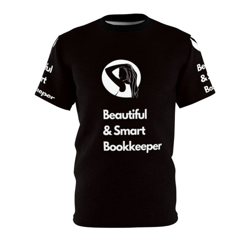 Beautiful and smart bookkeeper t-shirt for women