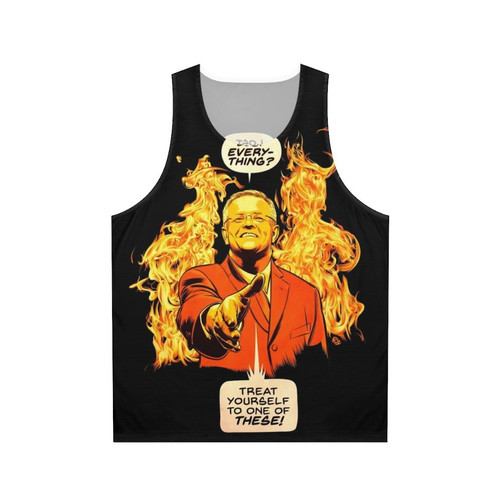 Scott Morrison Handshake Unisex Tank Top