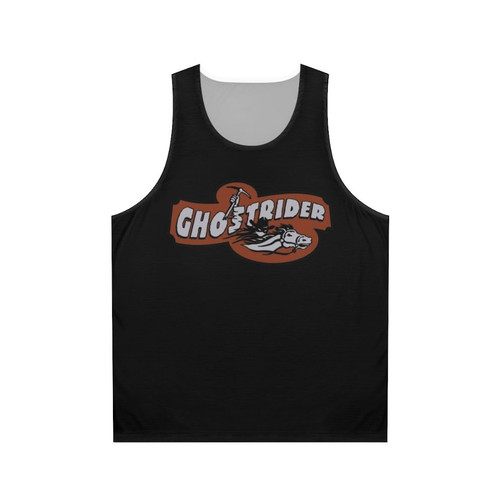 Ghostrider roller coaster unisex tank top