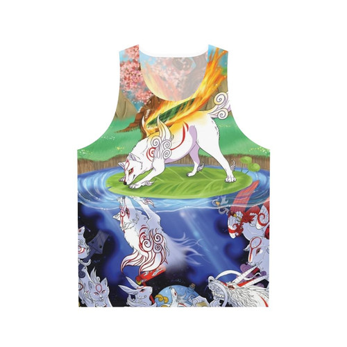 Unisex wolf-themed tank top with "More Than It Seems" graphic