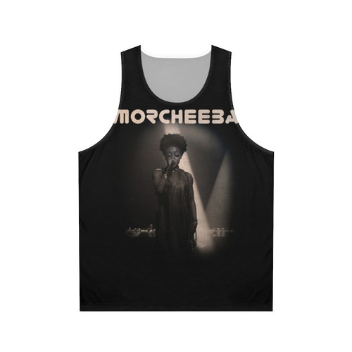Morcheeba unisex tank top with lounge music and 90s trip hop design