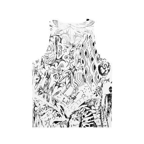 Ghibli drawing collage unisex tank top