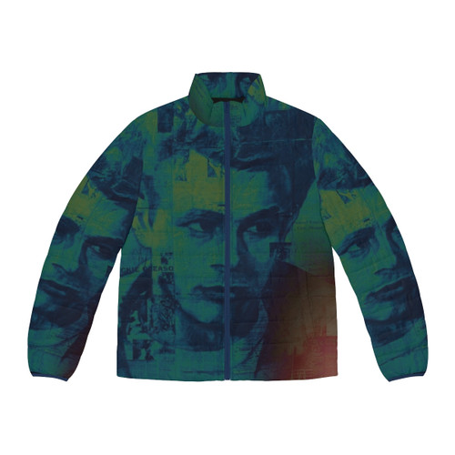 D Puffer Jacket inspired by the iconic image of actor James Dean and his tragic car accident
