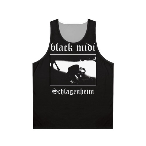 Black Midi Schlagenheim Unisex Metal Tank Top