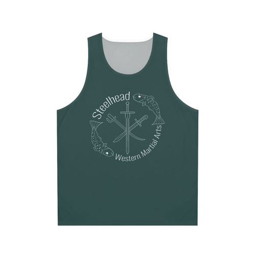 Steelhead Logo Gray Unisex Tank Top