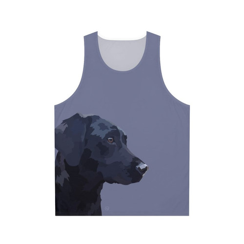 Black Labrador Unisex Tank Top
