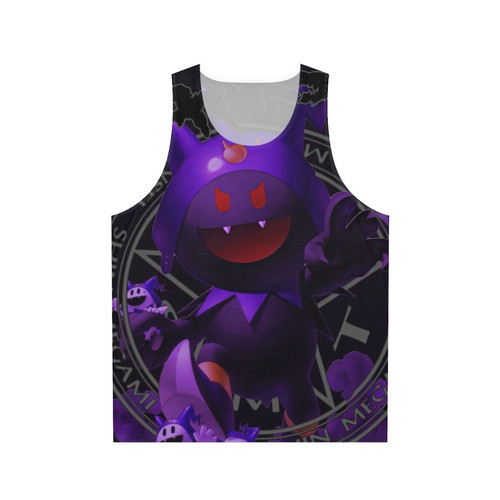 Black Frost inspired unisex tank top