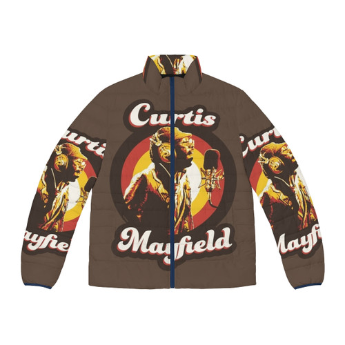 Curtis Mayfield 70s Soul Puffer Jacket