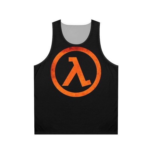 Geek Half Life Rust Logo Unisex Tank Top