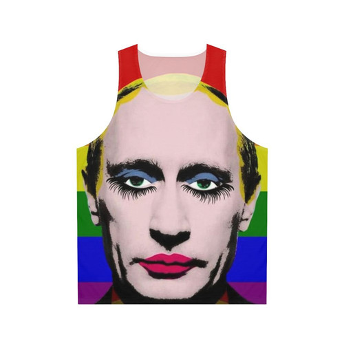 Putin Pride Gay Flag Unisex Tank Top