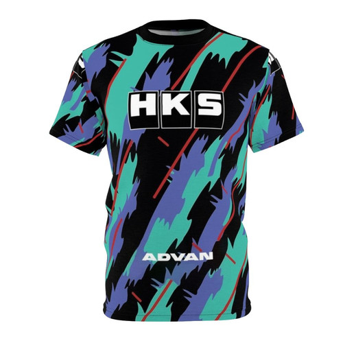 Automotive inspired custom HKS Advan JDM t-shirt