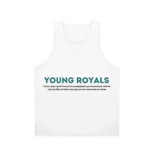 Young Royals Unisex Netflix Tank Top with Pride Design
