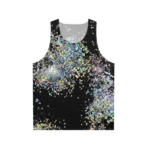 Glistening ombre sequin tank top