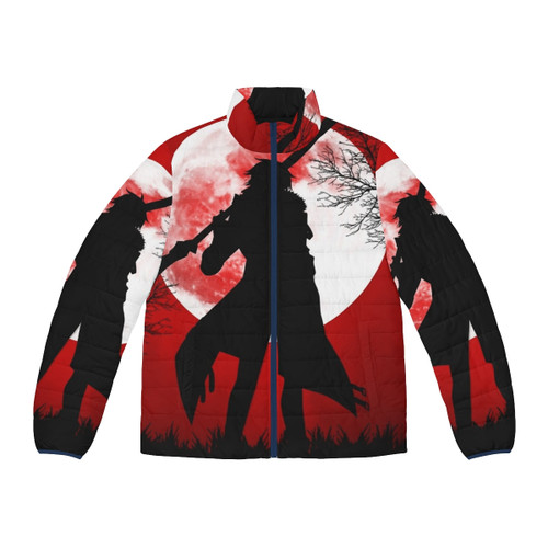 Crow Armbrust Red Puffer Jacket - Trails of Cold Steel inspired winter outerwear