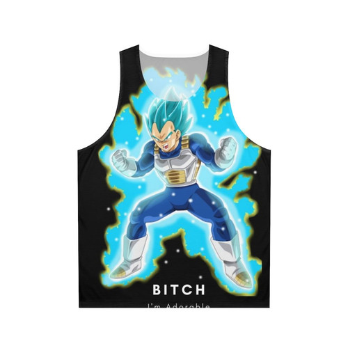 Unisex "Bitch I'm Adorable" Dragon Ball Z Tank Top