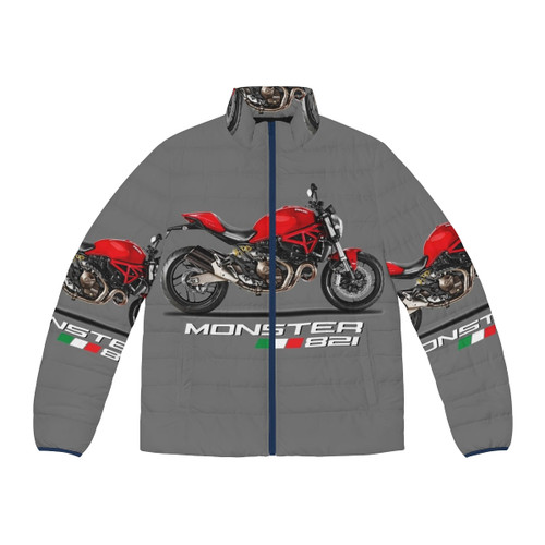 Monster 821 Puffer Jacket, a stylish and functional motorcycle jacket