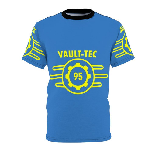 Retro post-apocalyptic vault pipboy t-shirt design